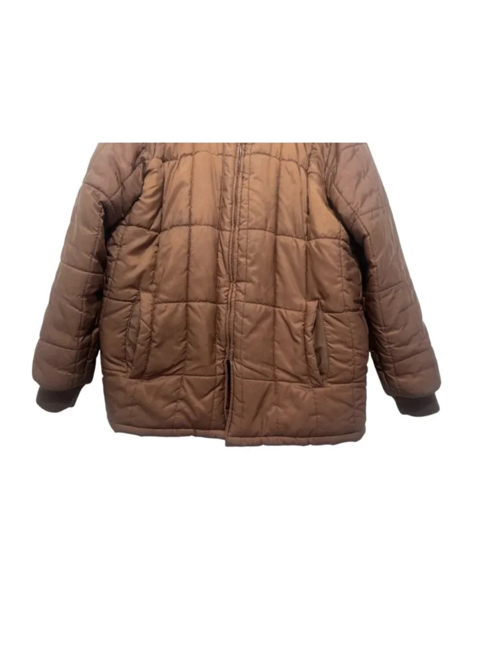 70s Haband 3 Layered Insulated Quilted Aviator Bomber Jacket Mens Medium Nylon
